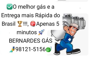 Bernardes Gás, revenda de gás em Paranaíba Vitrine