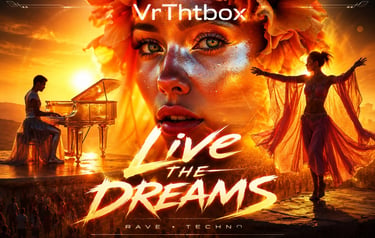 Canción LIVE THE DREAMS - modern techno rave- dance 80s VrThtbox