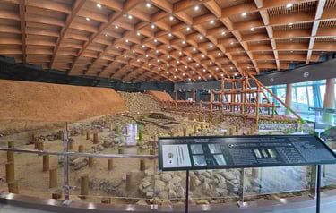 Geumgwanchong Tomb Centre reconstruction