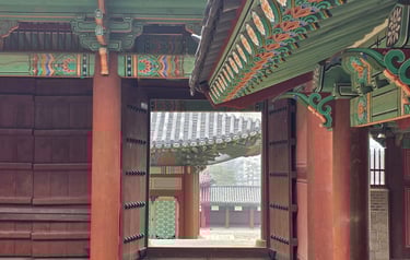 Palace gate view