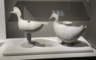 Bird shaped vessels