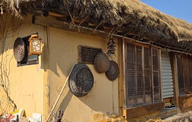 Outer view of village house