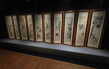 Joseon folding screen