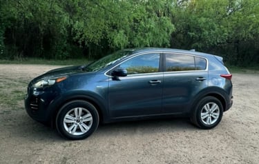 2017 Kia Sportage reliable weekly rental car for rideshare and delivery drivers in Tucson Arizona