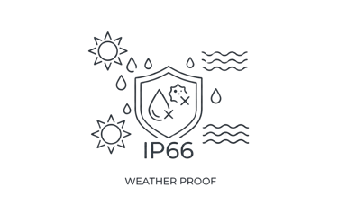 IP66 korumalı marina pedestal