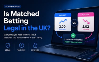 is matched betting legal in the UK