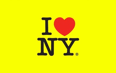 I Love New York Logo Glaser I love NY FEVR Motion Graphics Services New York Yellow