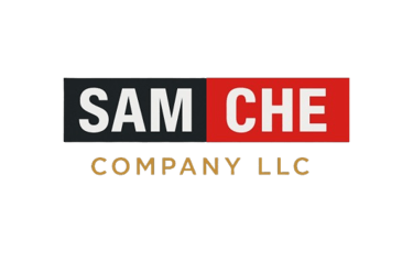 SamChe Company LLC logo - AI marketing and business setup in Dubai UAE.