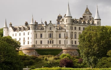 foto do castelo Dunrobin