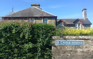 foto da rua castle avenue em Invergordon