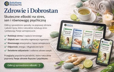 Odkryj sprawdzone eBooki o zdrowiu i dobrostanie: redukcja stresu, lepszy sen, równowaga emocjonalna