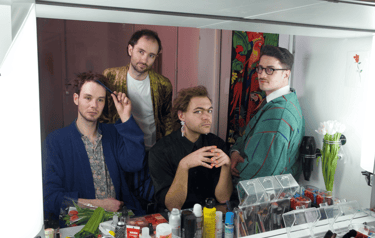 Bahnhof Motte, Bandfoto, Relax, Relaxat, Punk, Art