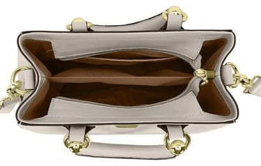 Bolsa Vizzano Feminina Transversal Cinza 