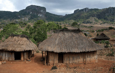 Cabañas en Timor Oriental