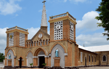Catedral del Sagrado Corazón en Brazzaville
