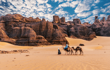 Desierto del Sáhara en Argelia