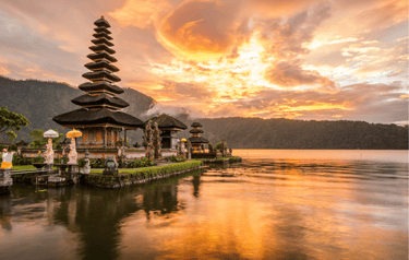 Templo Pura Ulun Danu Bratan, Bali, Indonesia