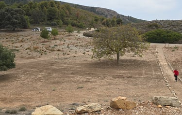 Paraje de El Charco en la Sierra de Carrascoy