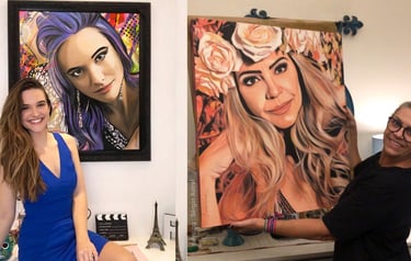 Rostos Personalizados: A Singularidade de Cada Cliente Refletida na Arte de Sergio Astral.