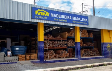 Madeireira Madalena é referência em projetos de madeira. Localizada na Avenida Caxangá – a maior av