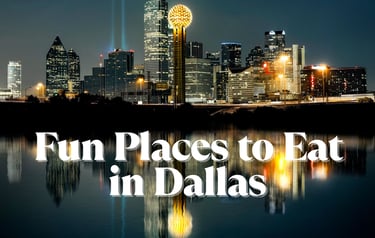 a city skyline of Dallas Texas