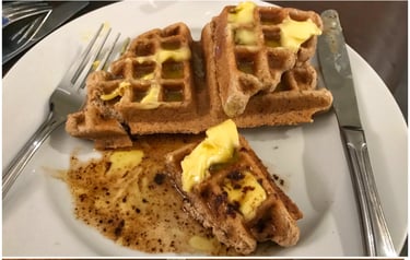 keto almond flour waffle recipe