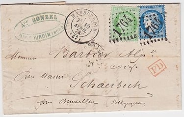 Losange Gros Chiffres 1764 et type 15.