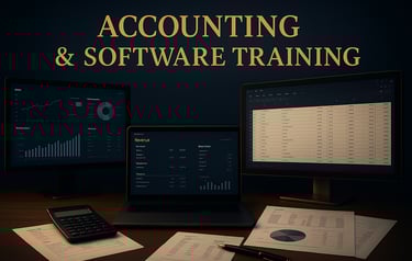 Accounting and software trainingn SmaertBooks & Taxes 