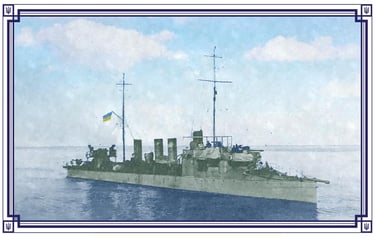 Destroyer ‘Zhutkyj’, 1917