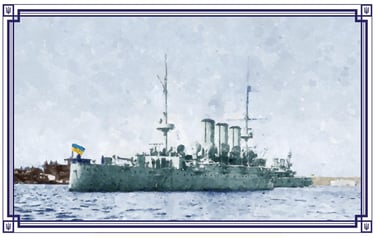 Cruiser ‘Prut’ Spring of 1918
