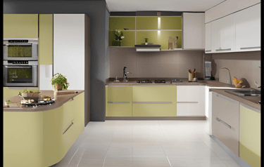 G Shape Kitchen