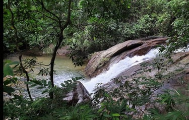 thailand khao lak ton pling waterfall