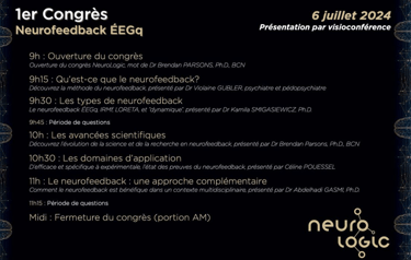 Presentation des thématiques présentées au grand public lors du congrès.