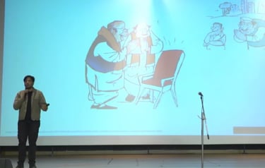 Kaif Abbas Talks About Political Lies at Karmaveer Chakra Awards