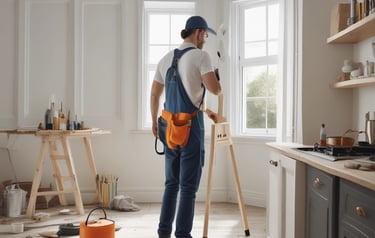 A vibrant flea market with various second-hand items.