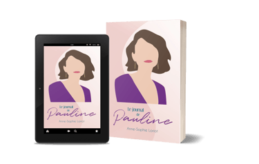 Mockup Le journal de Pauline - Spin Off - Anne-Sophie Loriot