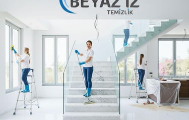 İnşaat sonrası detaylı temizlik ve villa temizliği hizmeti Beyaz İz