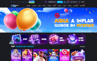 Mystake homepage millongames
