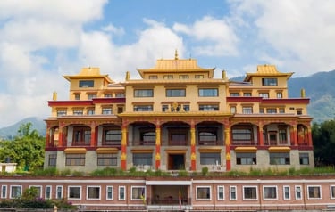 Osel Ling Buddhist Monastery.  Buddhist courses for westerners in English language