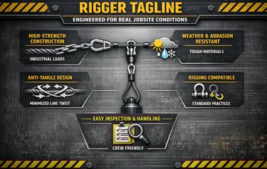 PSC Guide-It Safety Rigger Tagline