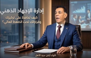 ادارة الاجهاد الذهني للواء أيمن سيد الأهل