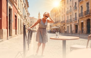 Canicule et vertiges