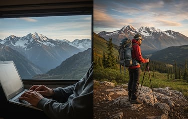 "Best digital nomad gear apparel 2025 enabling work and outdoor exploration from Alaska to US Nation