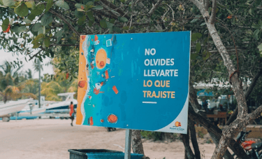 a sign that says no one is allowed