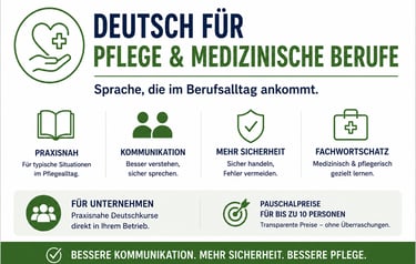 Deutsch für Pflege & Medizinische Berufe