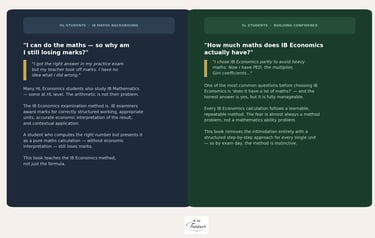 The IB Trainer Calculations Book Student Comparison