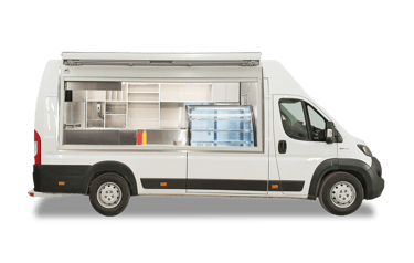 Maisto furgonas -Food Truck - Fiat Ducato