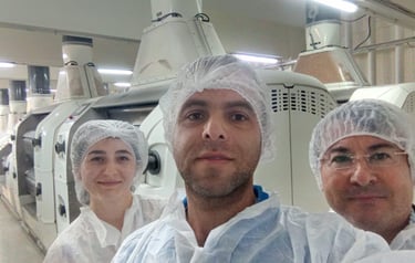 Mr. Marwan at Turkey Flour Mill -WEARE OCEAN EXPORT