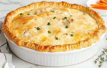 Empadão low carb de frango