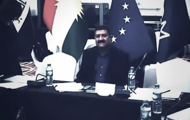 السيد باسم عبد الرزاق مدير الجمعية الخيرية لاعادة تاهيل اطفال العراق